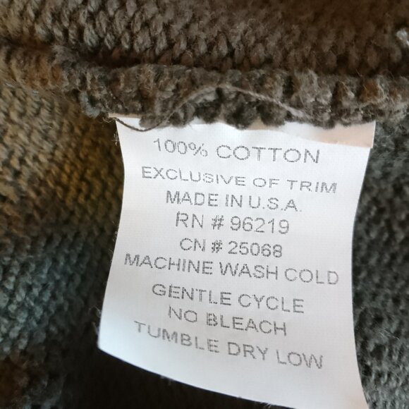 Women's Vintage Willow Boho Long Gray Sweater Coat with Fancy Buttons Large - Picture 10 of 10